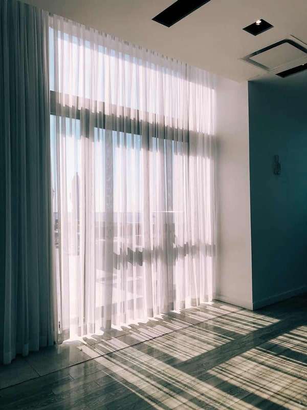 Image Sheer Fabric or Lace Curtains