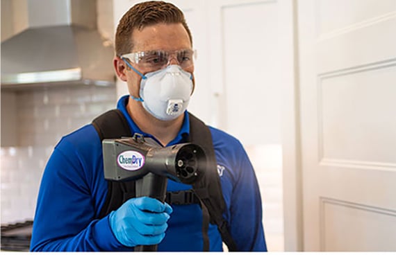 chemdry disinfecting machine gun