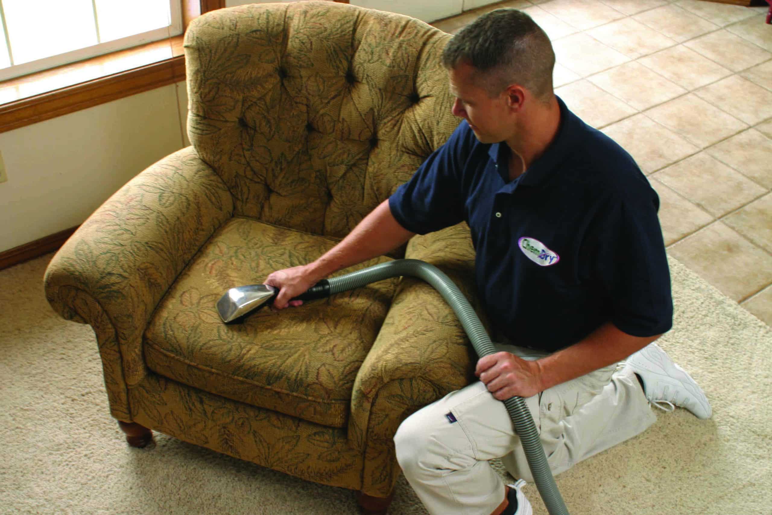chemdry technician cleaning sofa scaled