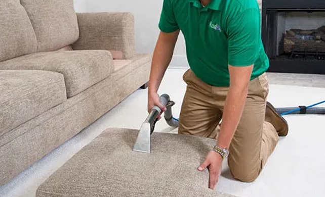 Professional Chem-Dry Malaysia technician providing expert carpet and upholstery sofa cleaning services with eco-friendly solutions