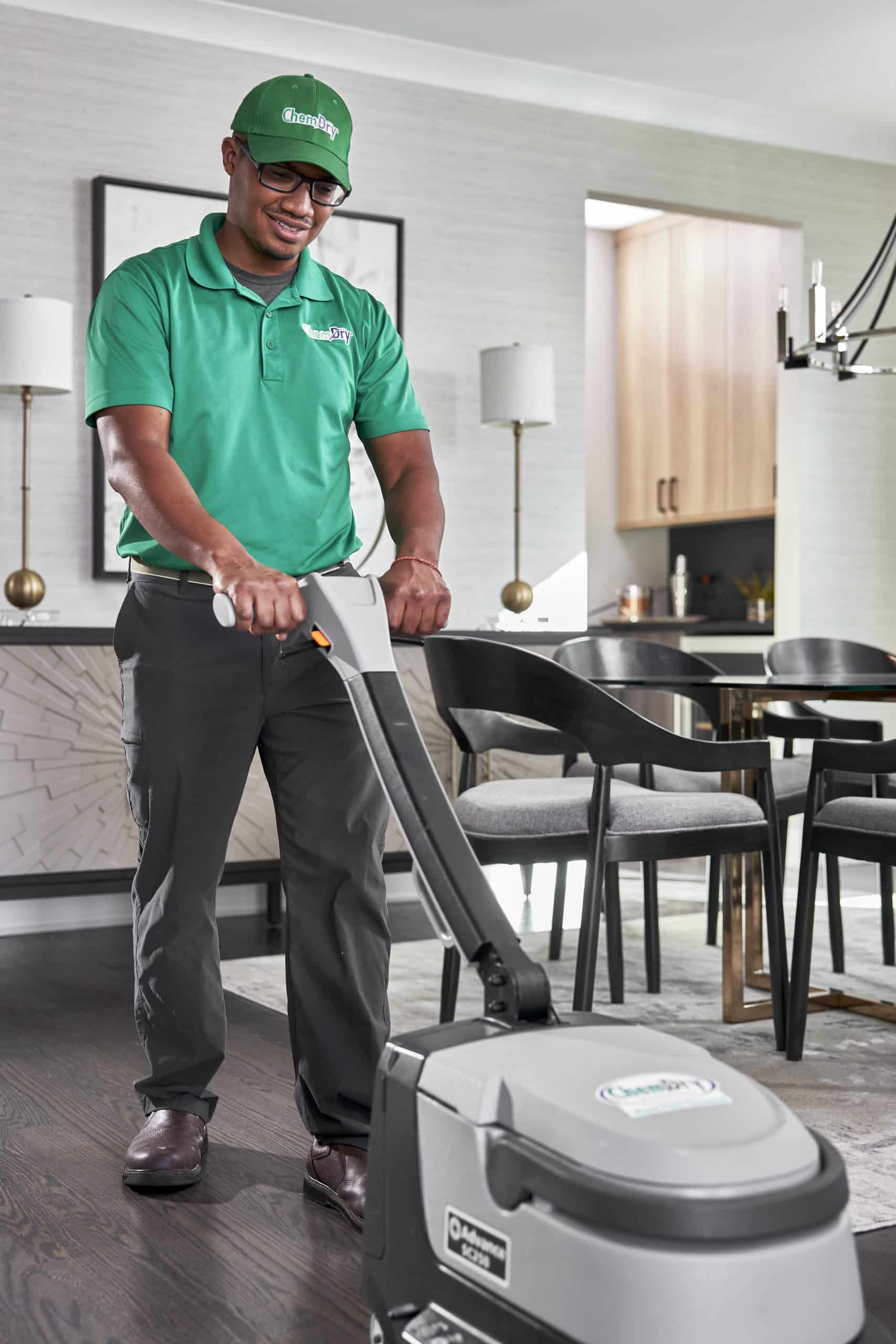 Chem-Dry Malaysia wood floor cleaning service removing dirt and grime to restore natural shine and protect hardwood surfaces