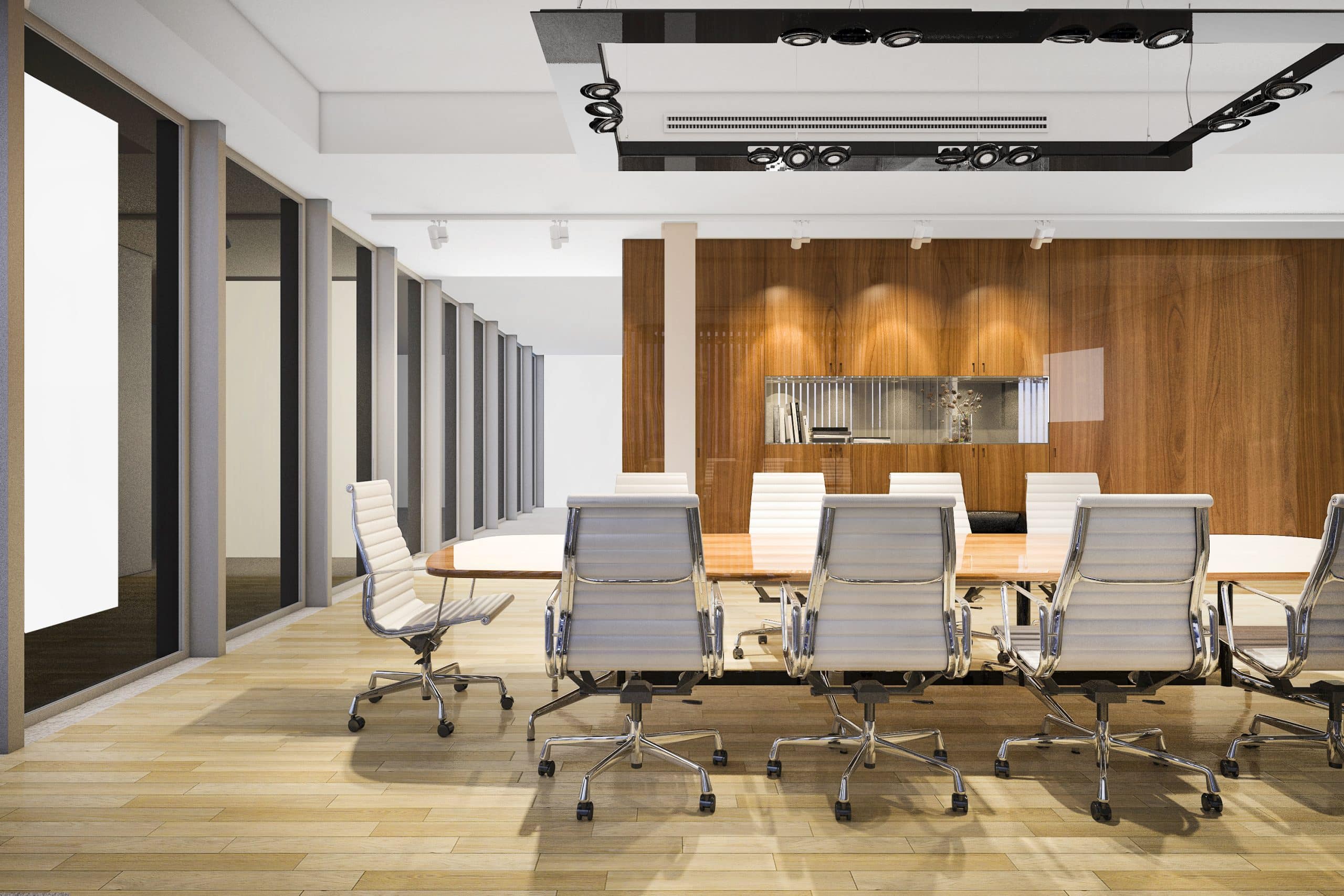 Chem-Dry Malaysia commercial cleaning specialist servicing an office space with a happy business client